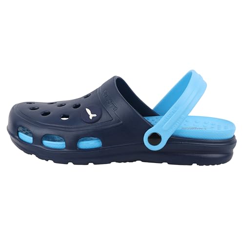 Image of Welcome Men's Casual Clogs /Sandals with Adjustable Back Strap for Adult | Comfortable & Light Weight | Stylish & Anti-Skid | Waterproof & Regular Flipflops