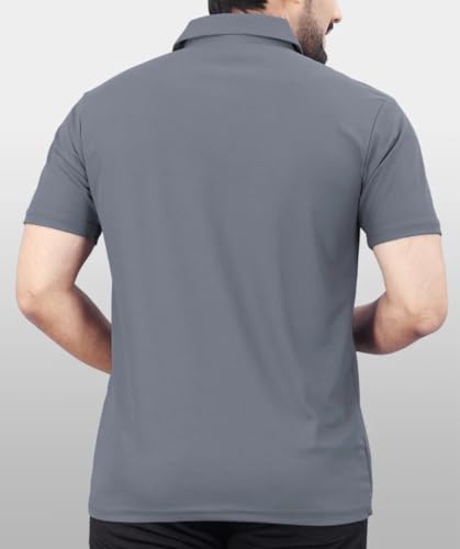 Image of RIKSAW T-Shirt for Men's | Regular Fit Polo Casual Stylish | Half Sleeve T Shirt