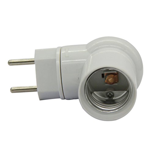 Preisvergleich Produktbild E27 Lampenfassung Steckdose mit 360 ° PIR Bewegungsmelder