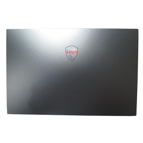 Coque supérieure MSI Creator 15 Bleu Clair métallique avec Logo Dragon gravé pour A10SE
