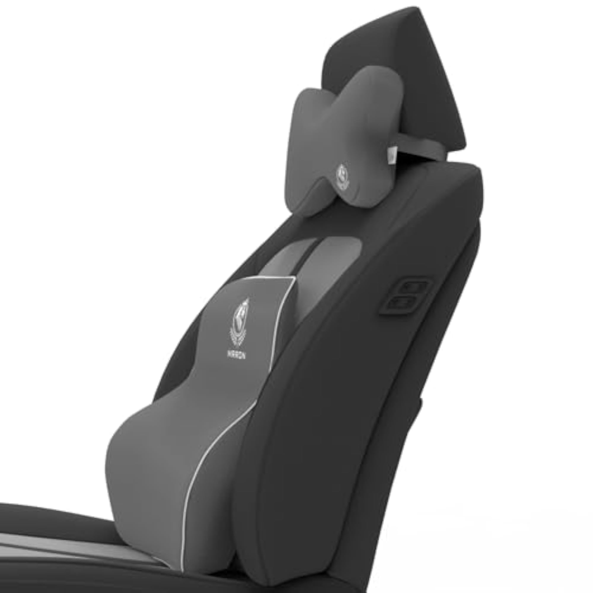 Memory Foam Neck Rest & Extra Lumbar Support