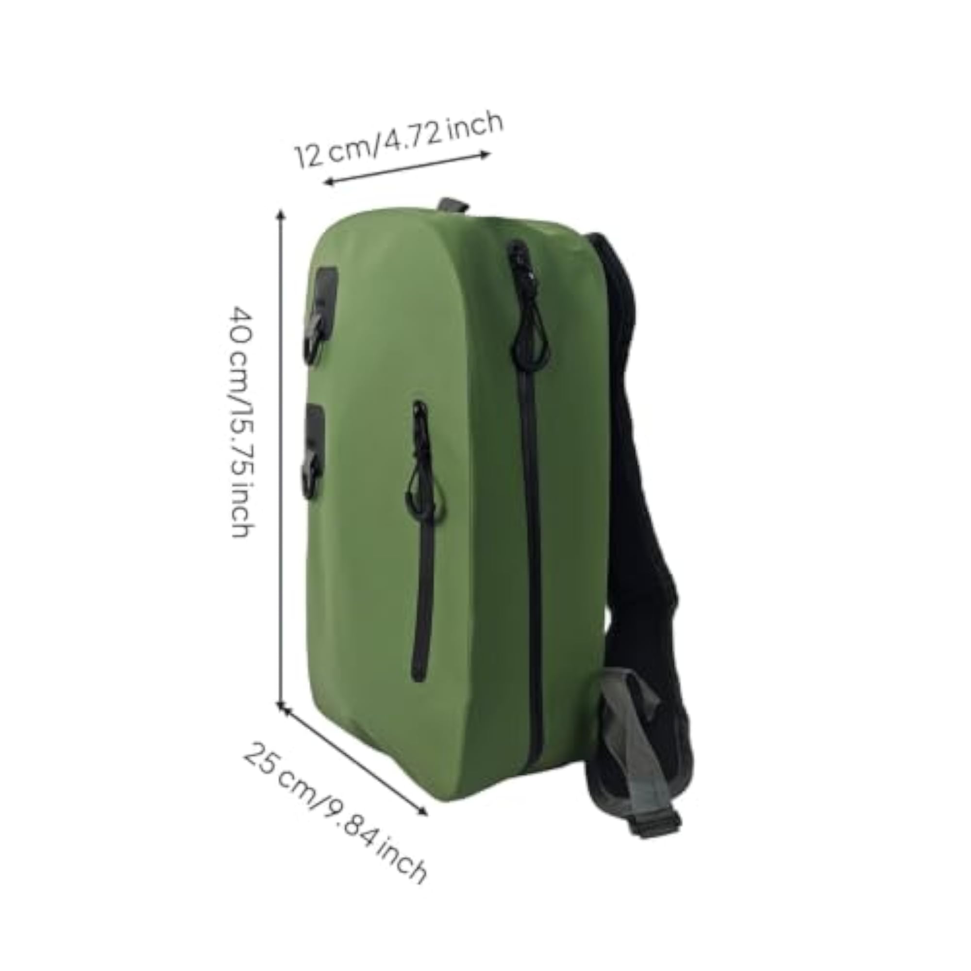TPU Waterproof Shoulder Bag with Padded Strap