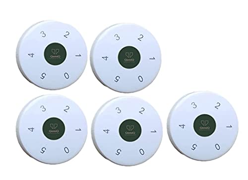 QemiQ® -"Fan Speed Controller Knob".Normal Size (5 Unit's) White (Hole Size:7mm).