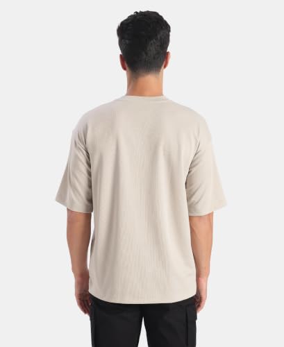 Image of Jockey UM23 Men Super Combed Cotton Blend Oversized T-Shirt with StayFresh Treatment