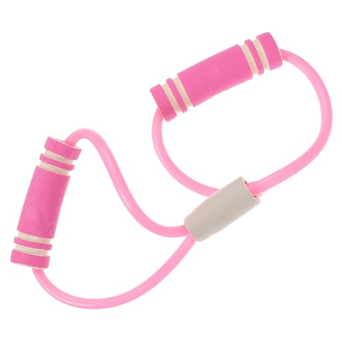 ifundom Bandas Elásticas Fitness de Látex para Entrenamiento de y Banda Resistencia Ejercicio Ligera y Portátil Ejercicio Piernas y Estiramiento Rosa