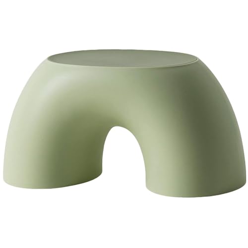 Taburete para niños, Taburete en Forma de Arco Iris para niños, Taburete para niños pequeños de 14x7.5x7 Pulgadas, Silla de Taburete para niños apilable para niños de Servicio Pesado para casa