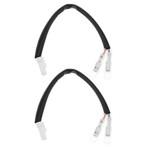 YINETTECH 2 Stück Mini-LED-Blinker-Adapterkabelstecker Kompatibel mit Ducati KTM MV Agusta 2021 890 Chassis