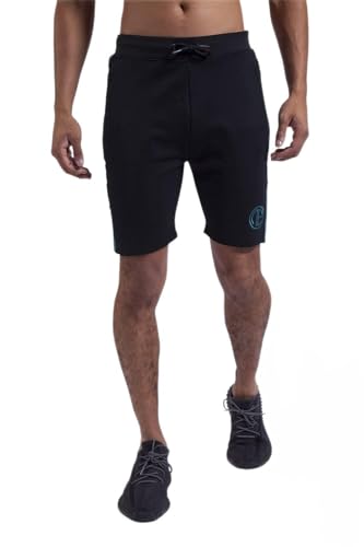 One Athletic Firestone Court Noir et Bleu Sarcelle - Basket Homme Taille L