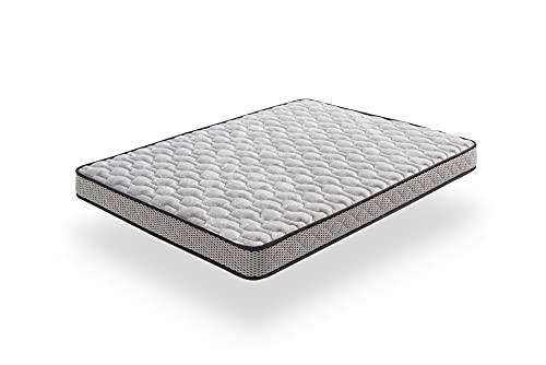 Colchón | WUEPS | Colchon Classic Dream Comfort| Altura + -17cm | Núcleo de espumación D23+Tejido 2D Altamente Transpirable en Cara Inferior. (160X180) Cover
