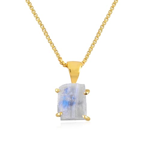 InfinityGemsArt Raw Rainbow Moonstone...