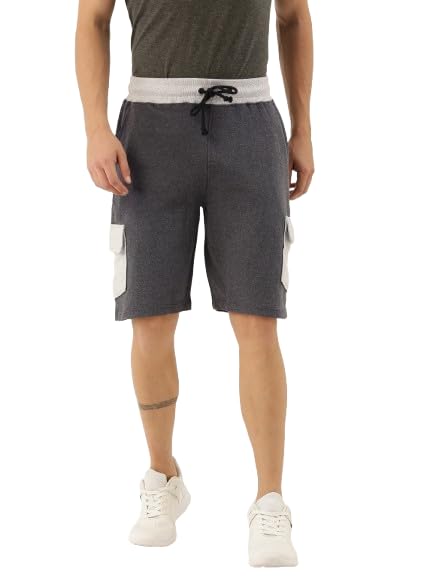 Men's Cargo Shorts, 5 Pockets, Drawstring Waist, Cotton Blend-picture-48