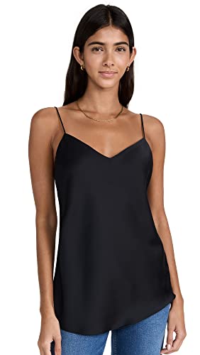Club Monaco Women's Kora CAMI, Black, 8