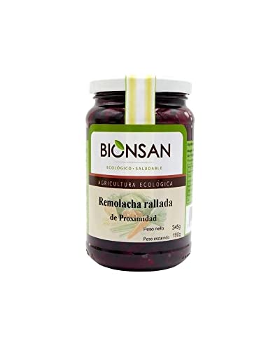 Bionsan Remolacha Rallada de Proximidad Ecológica | 3 botes de 345 gr | Total: 1035 gr
