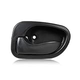 Para Hyundai para Accent 1.5L 1995 1996 1997 1998 1999 82610-22001 ABS plástico negro liso Interior manija de puerta izquierda