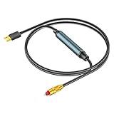 Facile à utiliser: notre convertisseur audio USB optique prend en charge la sortie audio numérique, préservant l'intégrité des données audio originales pour une expérience musicale plus naturelle et réaliste. Profitez d'une excellente clarté comme auparavant et améliorez votre jeu de musique avec nous