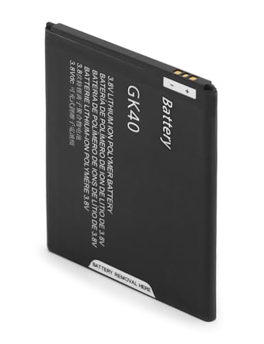 SHAWOROCE Batería de 3000 mAh 3,8 V GK40 SNN5967A SNN5967B compatible con Motorola Teléfono Moto E3 E4 E5 G4 Play XT1607 G5 XT1601 XT1603 XT1675 G6 Cedric Mobile Smartphone de polímero de litio