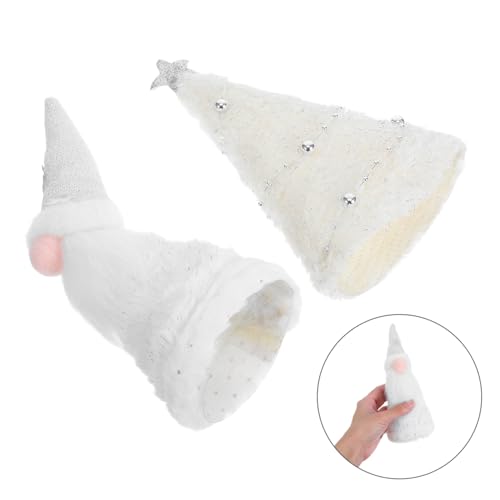 Decoraciones de árboles navideños PRETYZOOM, 6 muñecas sin rostro resistentes de polivinilo 7
