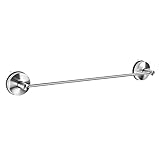 YOHOM Suction Cup Towel Rack for Bathroom 22 Inch Shower Towel Bar Suction Washcloth Holder Vacuum...