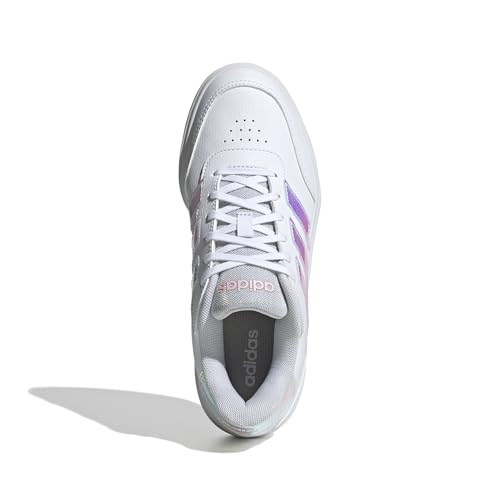 adidas Damen Courtblock Shoes, FTWR White/FTWR White/Clear Pink, 36 2/3 EU – Ansicht 6