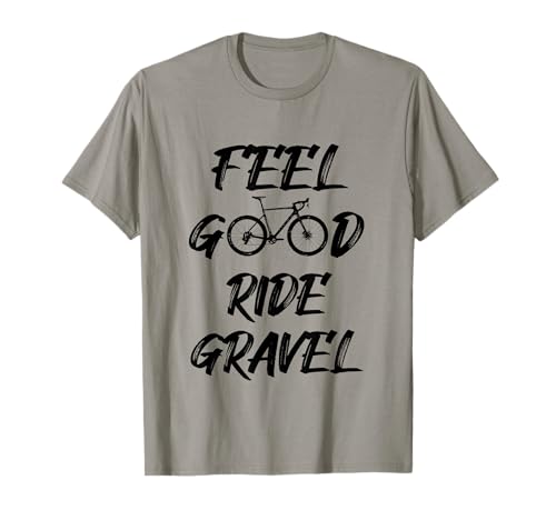 FEEL GOOD RIDE GRAVEL Bike Fahrrad Gravelbike Vintage Retro T-Shirt