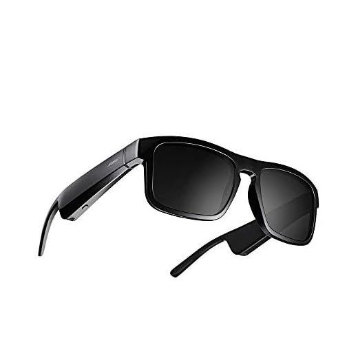 Bose Frames Tenor - Rectangular Polarized, Bluetooth Sunglasses – Black