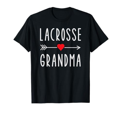 Lacrosse Grandma Funny LAX Lovers Regalo para Lacrosse Grandma Camiseta