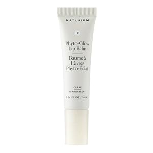 Naturium Phyto-Glow Lip Balm, Hydrating Lip Care with a Glossy Finish, 0.34 oz Clear