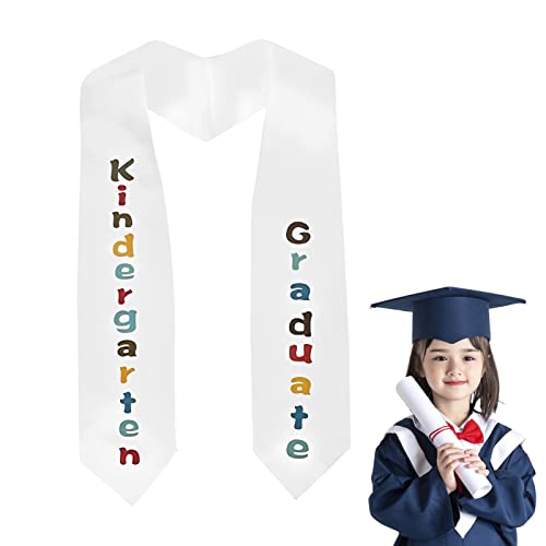 Estola de formatura para crianças - Estola pré-escolar para formatura unissex - Formatura do jardim