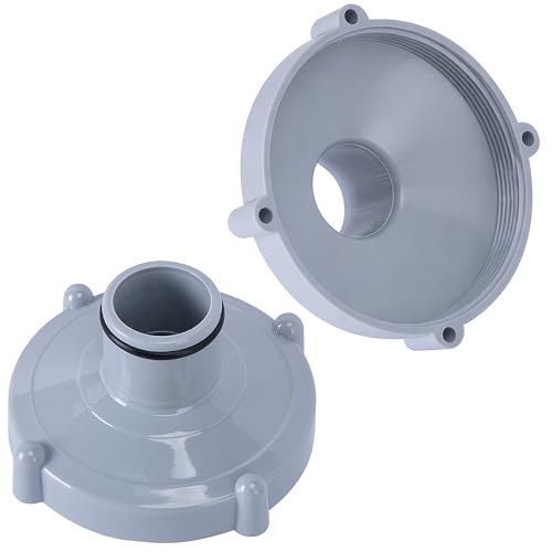LFUTARI 2 Pcs Pool Hose Adapter Replacement, Pool Skimmer Vacuum Hose Adapter, Above Ground Pools...