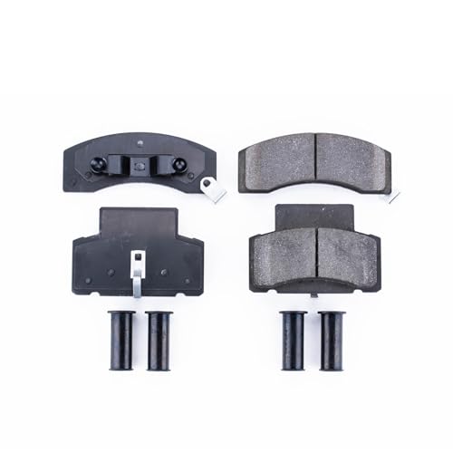 Image of PowerStop Front Brake Pads for Chevrolet C3500 1991-00 |Express 2500 2001-02 |Express 3500 1996-02 |K3500 1990-00 |Dodge Ram 2500 1994-99 - Z17 Ceramic Brake Pads with Installation Hardware, 17-459