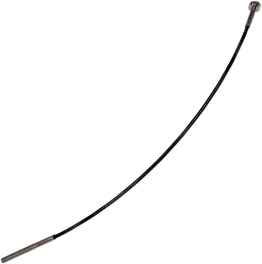 CarLights360 For Navistar 4400/4300/4300LP 2002-2017 Air Tank Cable | Stainless Steel | Threaded End 1 and 2 Attachment | 6 Millimeters Thickness | Replacement For 455538C1