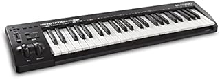 M-Audio Keystation 49 MK3 - Synth Action 49 Key USB MIDI Keyboard Controller with Assignable Controls, Pitch and Mod Wheels, and Software Included