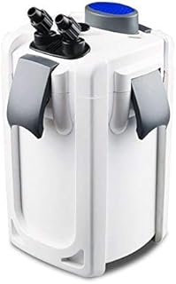 AquaOne Aquarium Außenfilter HW-703B 1400 L/h I Hochwertiger Filter inkl. 9 Watt UVC Lampe für Aquarien bis 700 Liter I Pumpe mit Filtermedien für Süßwasser und Meerwasser Becken