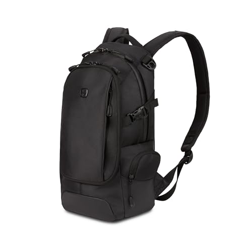 SwissGear Mochila 3598 estreita, Preto balístico, 18-Inch, Mochila 3598 estreita