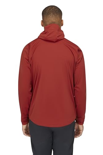 Image of Rab Men's Kinetic 2.0 Hooded Waterproof Lightweight Jacket for Hiking and Trekking