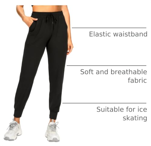 FULLSOFT Sweatpants for Women with Pockets-Womens Joggers Yoga Lounge Pants Relaxed-fit Leggings for Cycling Workout Running
