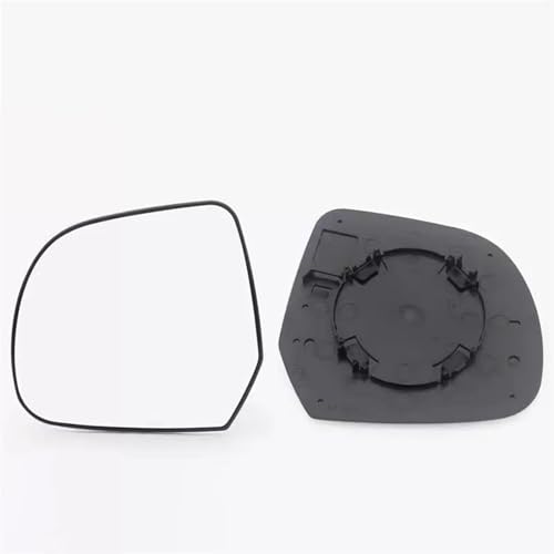 Verre de rétroviseur de voiture gauche chauffant grand angle pour modèles de 2010 à 2016