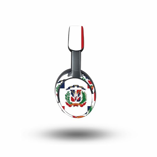 Image of MightySkins Skin Compatible with Bose QuietComfort Ultra - Dominican Flag | Protective, Durable, and Unique Vinyl Decal wrap Cover | Easy to Apply, Remove, and Change Styles