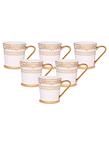 Image of Clay Craft - Peter Coffee Mugs Set, 6-pieces, 240ml, Ebony E603