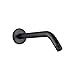 hansgrohe Extended Length 9-inch Modern Showerarm in Rubbed Bronze, for Wall Mount Showerhead, 04186923