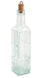 Bormioli Rocco Country Home Fiori Bottle, 18-1/2-Ounce, Clear