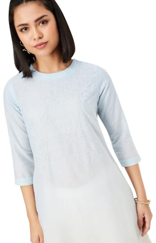 Image of Max Women's Cotton Regular Fit Casual Kurta
