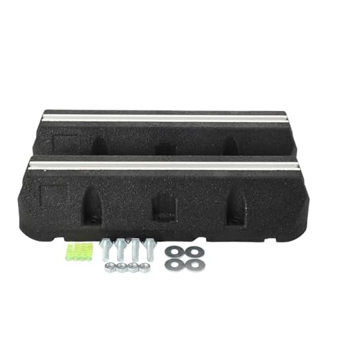 TABODD Dämpfungssockel Set 2x 450 mm für Klimaanlagen, Universal Klimaanlage Bodenkonsole für Split Klima Klimaanlage und Heizung Wärmepumpe...