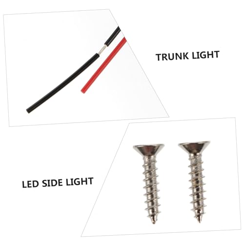 Luces LED para matrícula resistentes al agua 12-24v de ABS para evitar multas en coche y camión 6