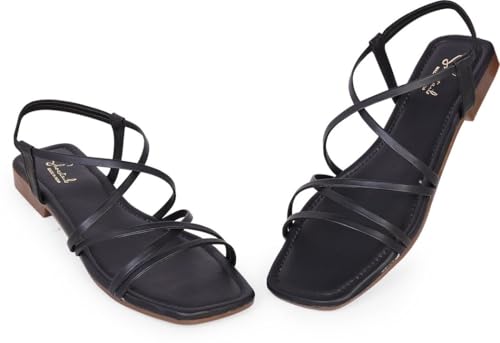 Image of Women Flats Sandals | Stylish Embroidered Slip-On Flats for Women | Comfortable Lightweight Sandals | Ethnic & Casual Footwear for Ladies SL1043