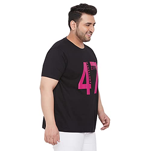 Image of Bigbanana Plus Size Men's Round Neck Printed Tshirt