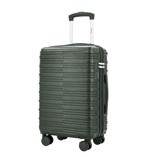 Image of IZOD Romeo 20 Inch Carry-On Expandable Hardside Luggage, Forest