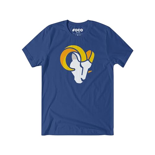 Image of FOCO Mens NFL Team Primary Logo Retro Short Sleeve T-Shirt