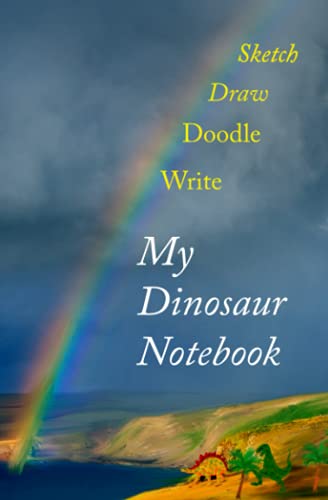 My Dinosaur Notebook: Sketch, Draw, Doodle, Write, notebook for kids image 2
