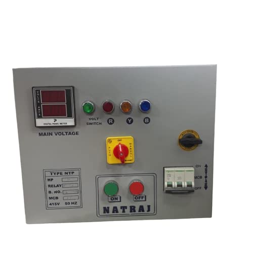 SRP Natraj Heavy Duty Dol Three Phase Motor Control Panel (1 to 7.5 HP